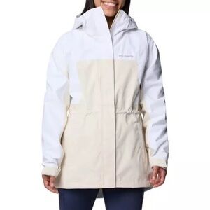 Columbia Women's Columbia Hikebound Il Hooded. Rain jacket. Size L.